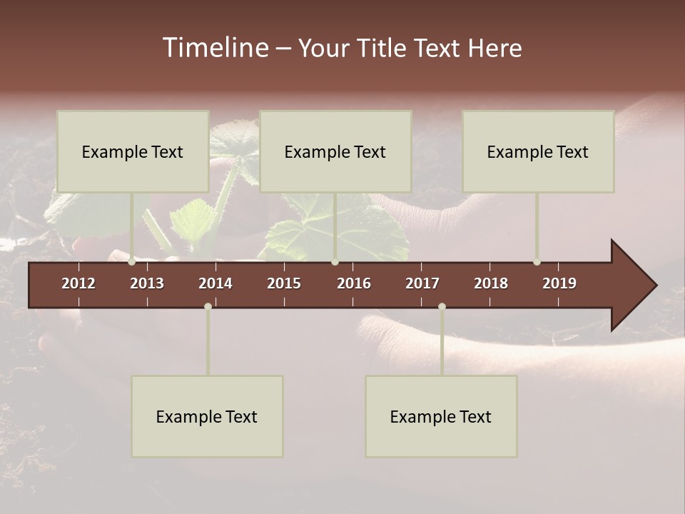 Closeup Farm Rural PowerPoint Template
