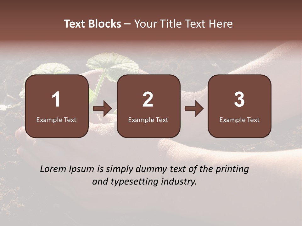 Closeup Farm Rural PowerPoint Template