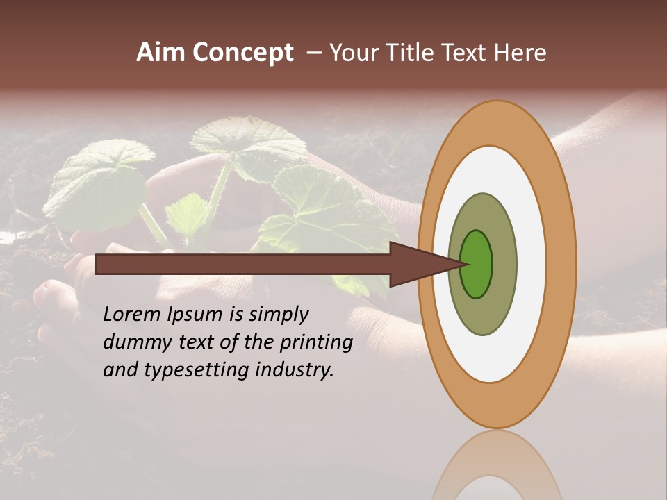 Closeup Farm Rural PowerPoint Template