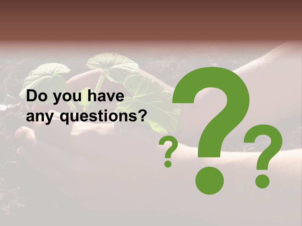 Closeup Farm Rural PowerPoint Template