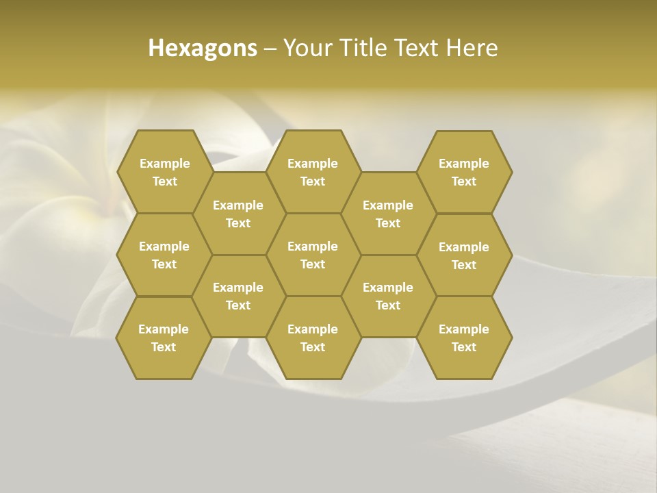 Relaxation Water Spa PowerPoint Template