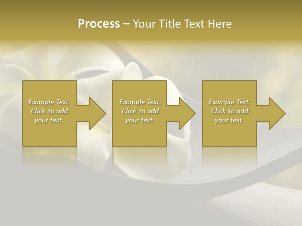 Relaxation Water Spa PowerPoint Template