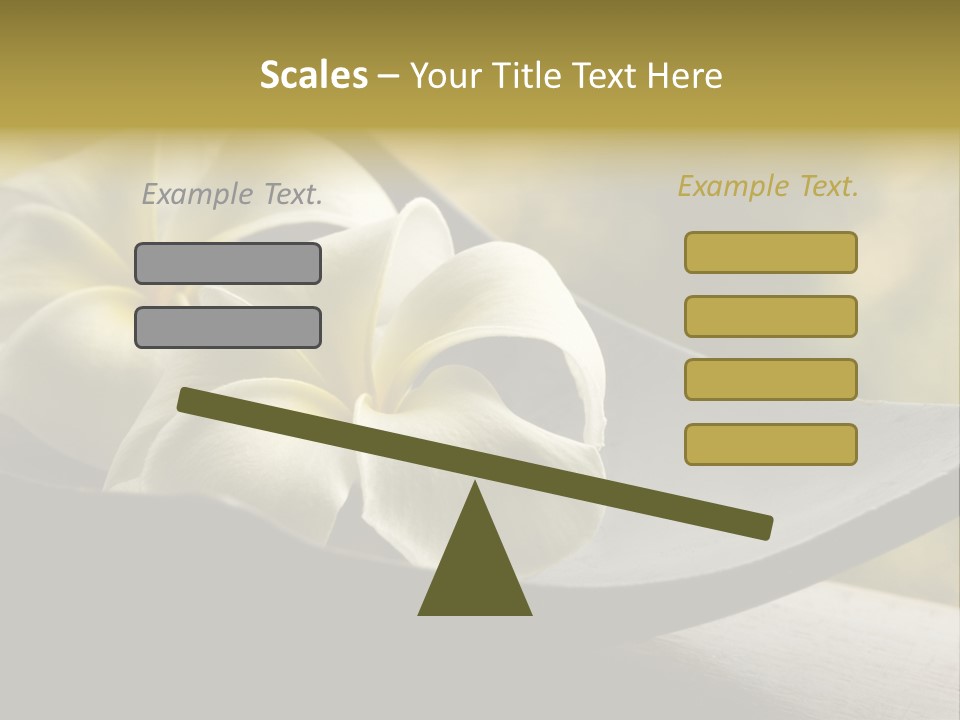 Relaxation Water Spa PowerPoint Template