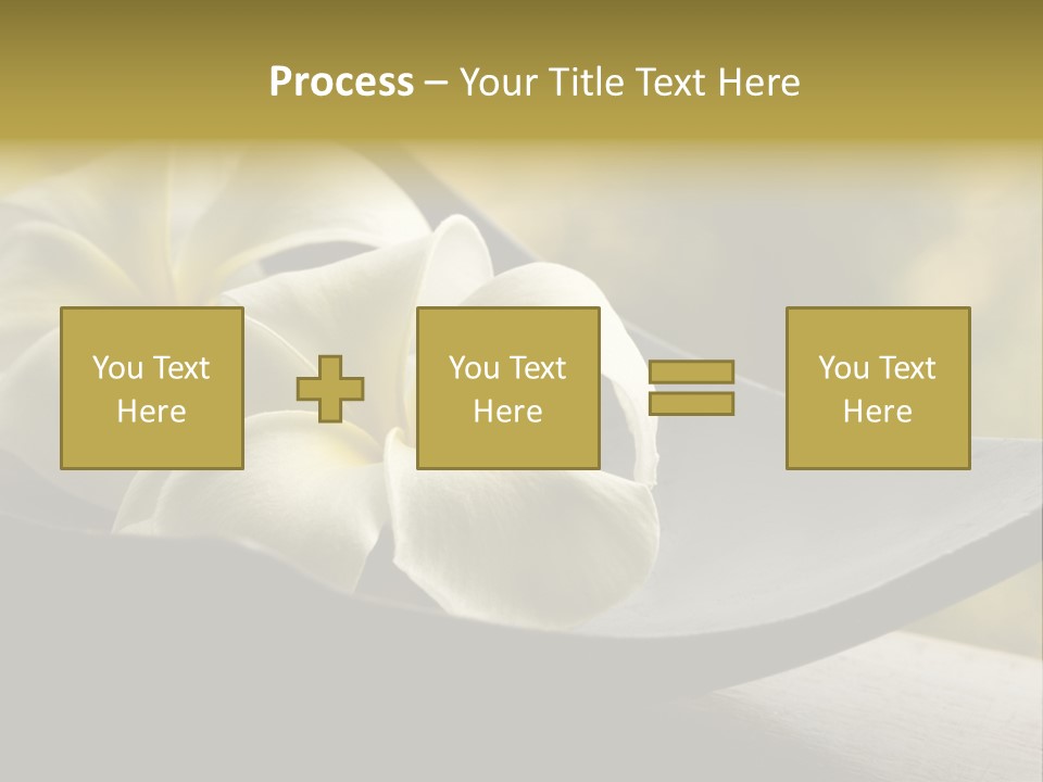 Relaxation Water Spa PowerPoint Template