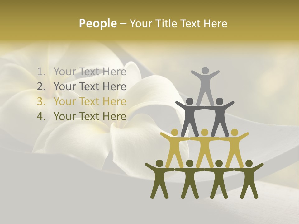 Relaxation Water Spa PowerPoint Template