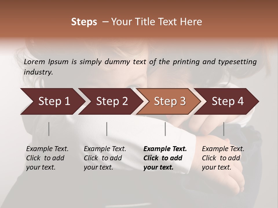 Lifestyle Cry Childcare PowerPoint Template