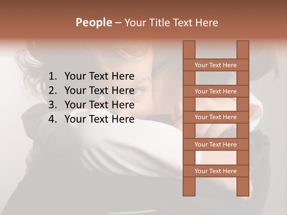 Lifestyle Cry Childcare PowerPoint Template