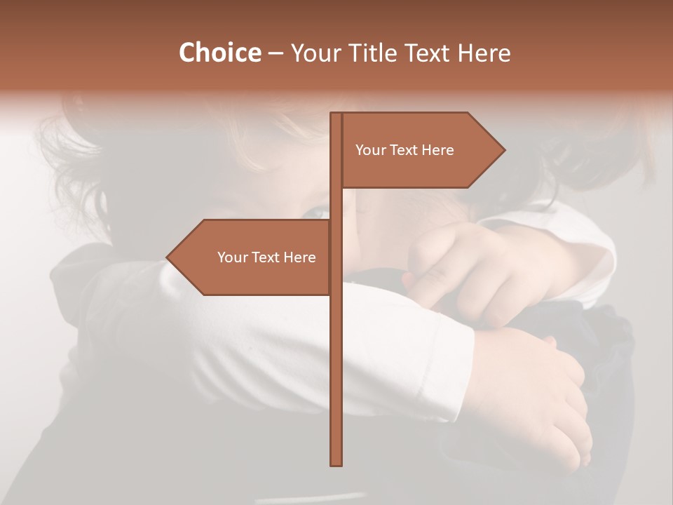 Lifestyle Cry Childcare PowerPoint Template