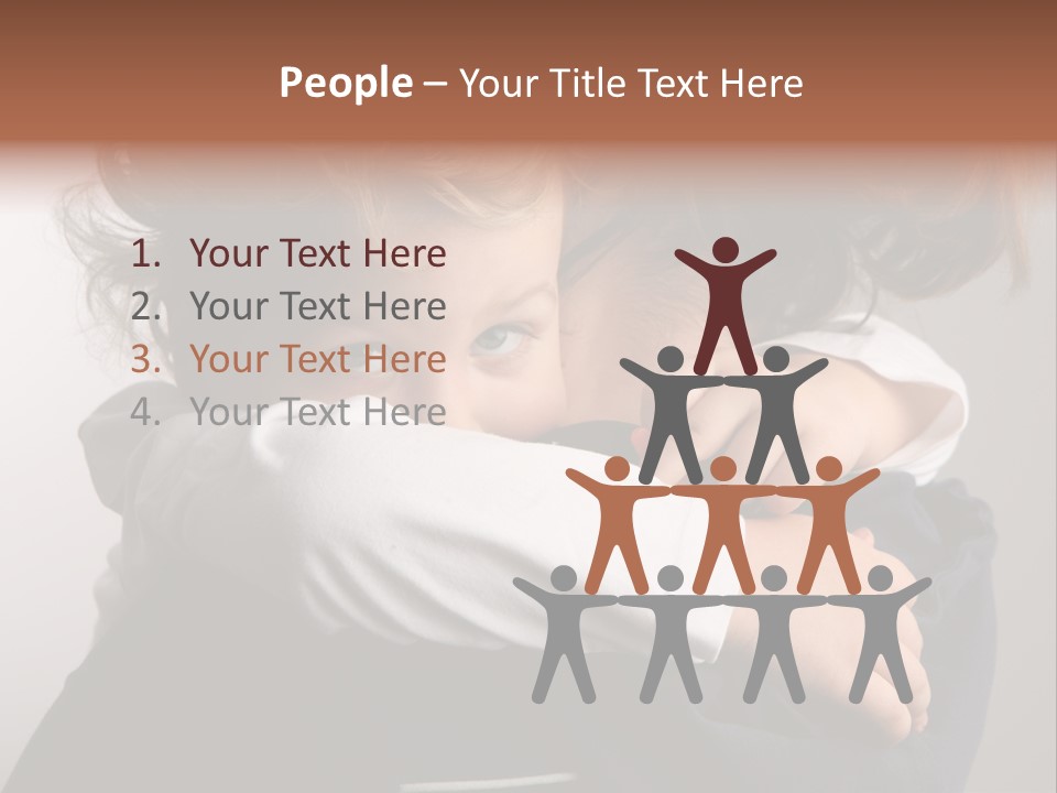 Lifestyle Cry Childcare PowerPoint Template