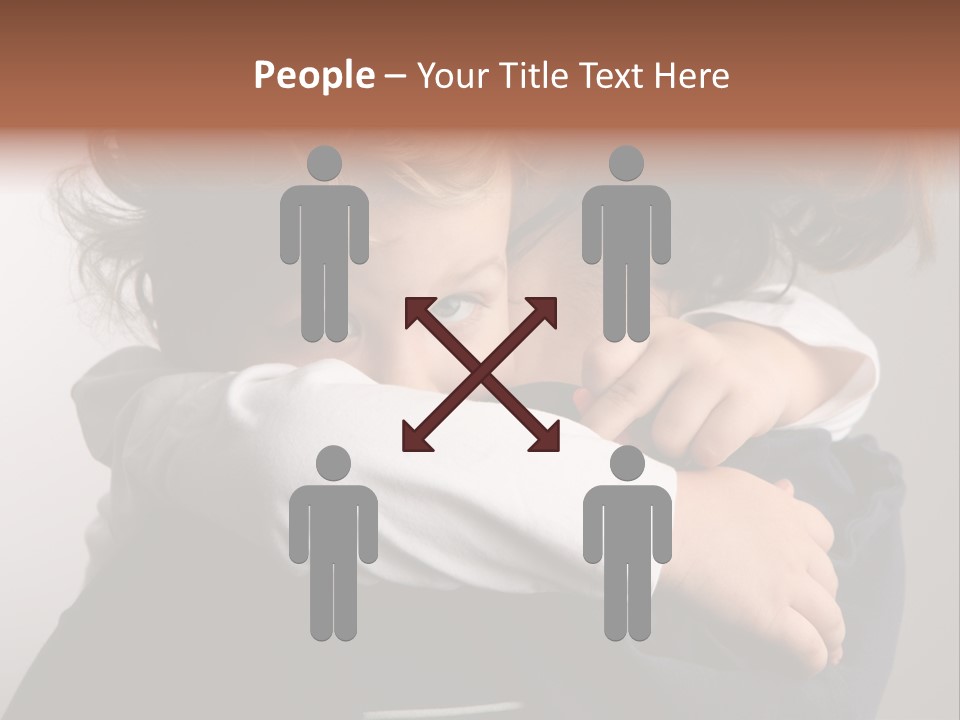 Lifestyle Cry Childcare PowerPoint Template