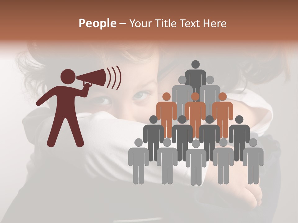 Lifestyle Cry Childcare PowerPoint Template