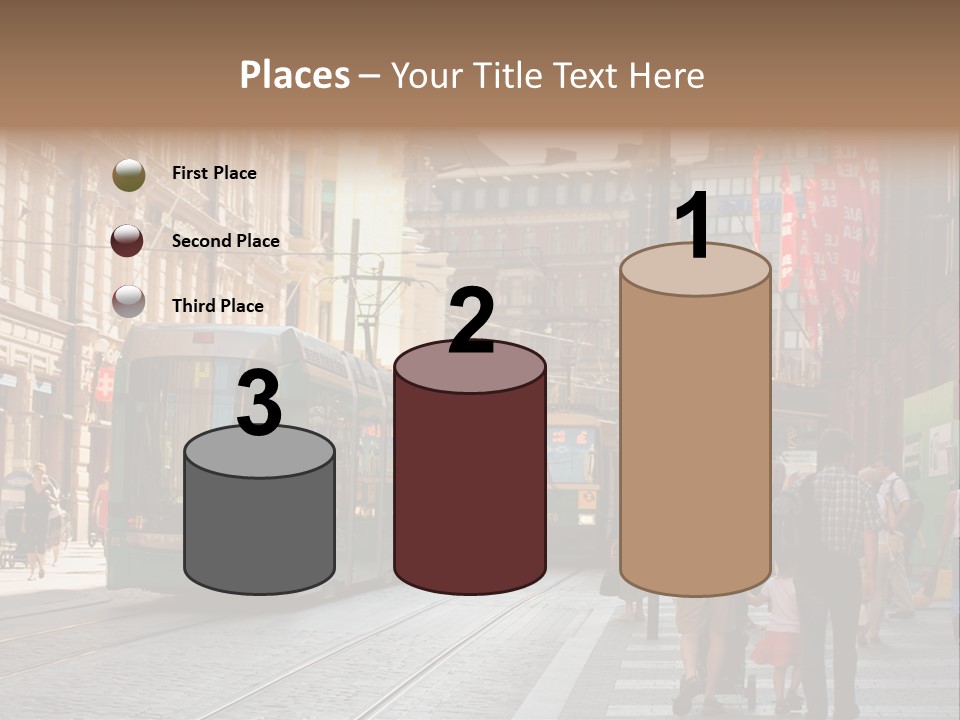 Helsinki Streetcar Finland PowerPoint Template