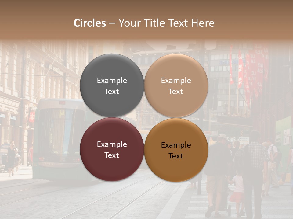 Helsinki Streetcar Finland PowerPoint Template