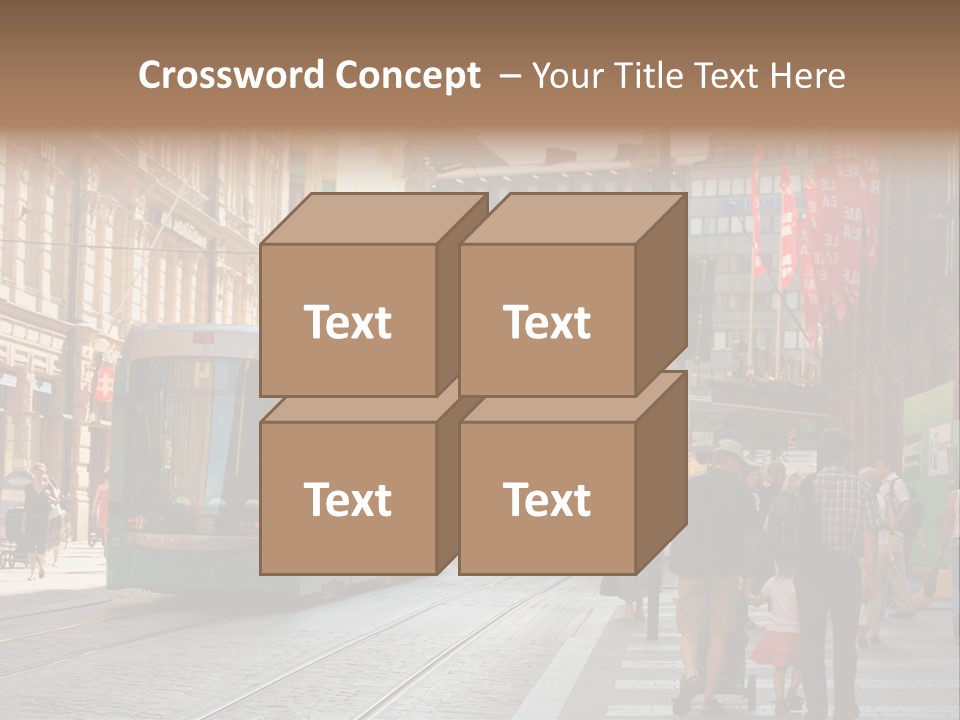 Helsinki Streetcar Finland PowerPoint Template