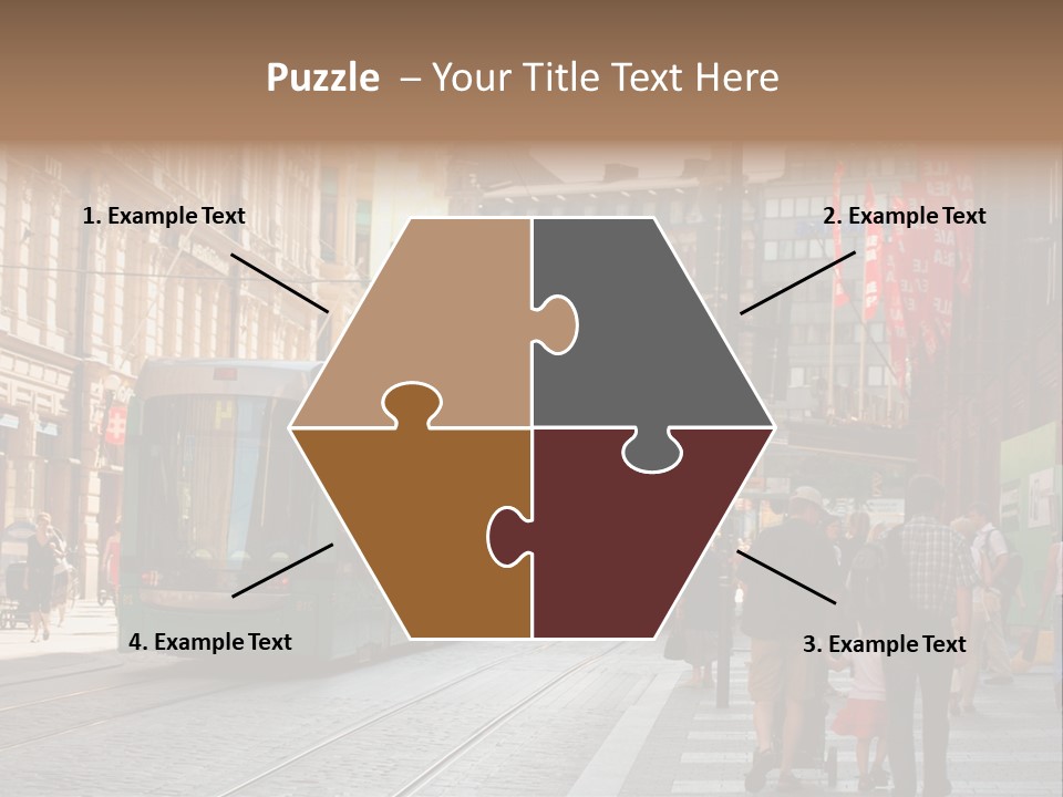 Helsinki Streetcar Finland PowerPoint Template