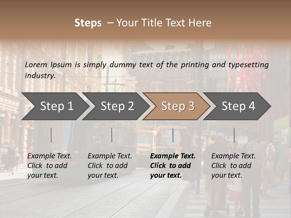 Helsinki Streetcar Finland PowerPoint Template