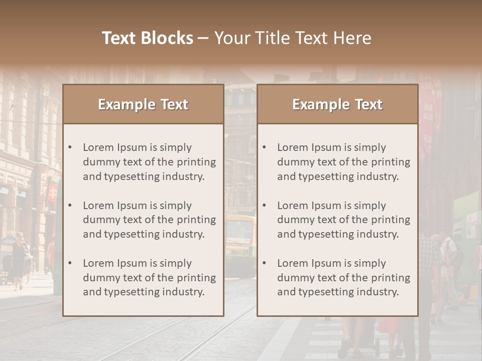Helsinki Streetcar Finland PowerPoint Template