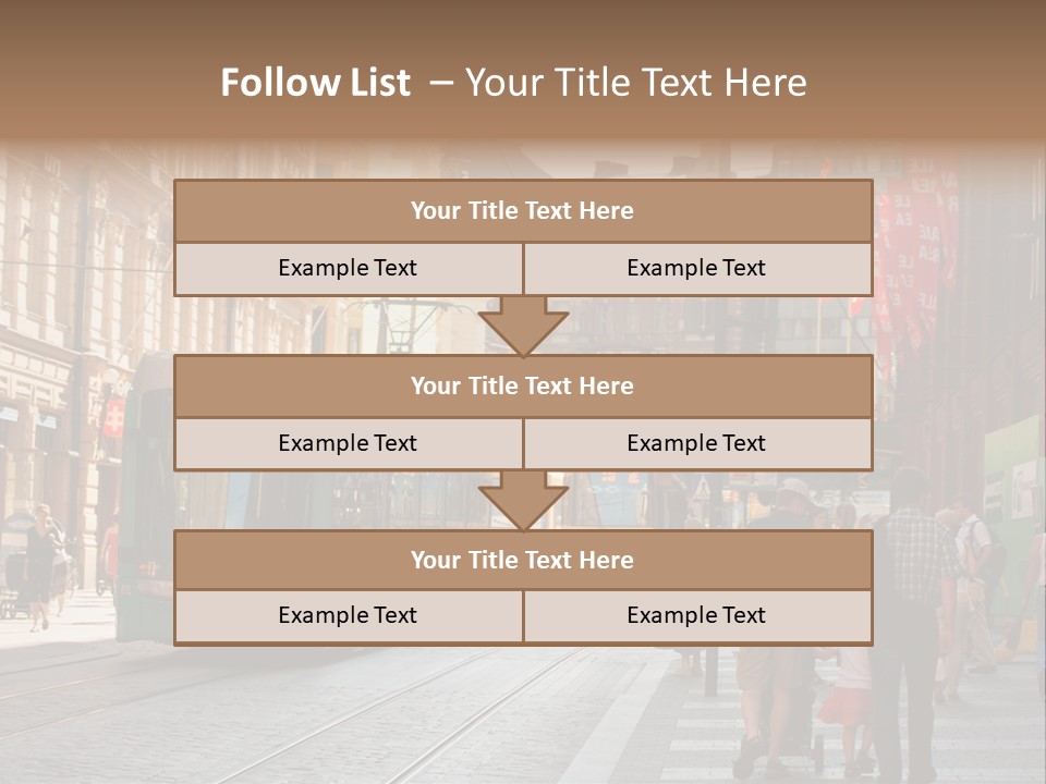 Helsinki Streetcar Finland PowerPoint Template