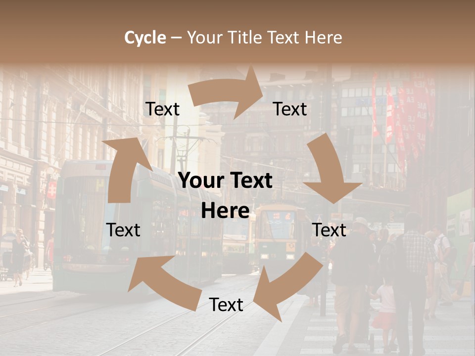 Helsinki Streetcar Finland PowerPoint Template