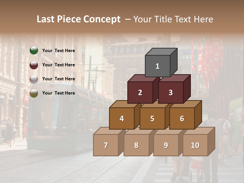 Helsinki Streetcar Finland PowerPoint Template