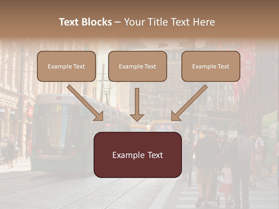 Helsinki Streetcar Finland PowerPoint Template