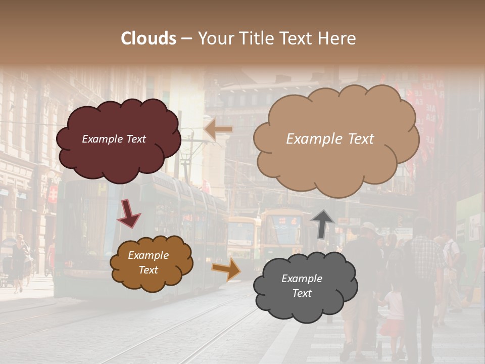 Helsinki Streetcar Finland PowerPoint Template