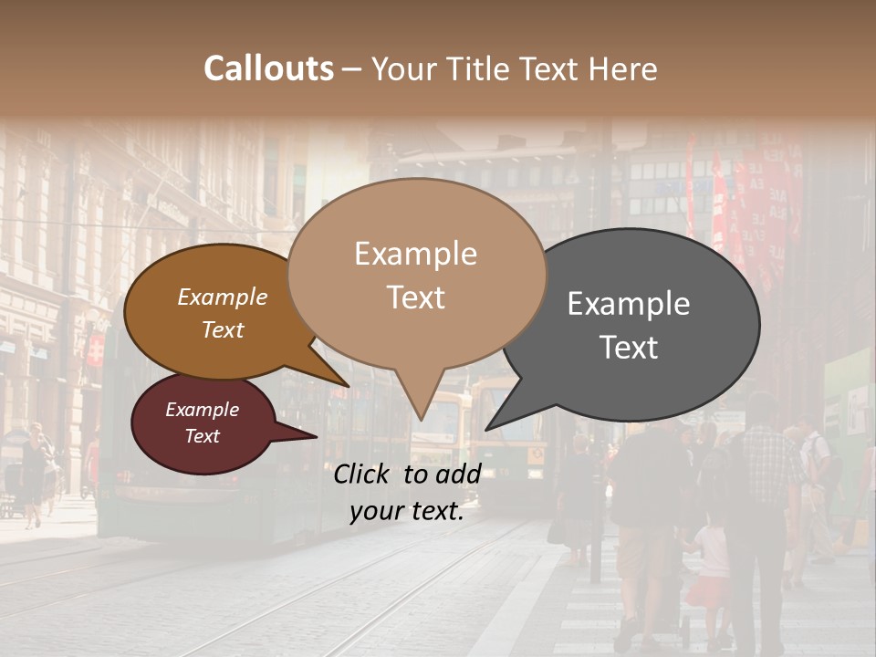 Helsinki Streetcar Finland PowerPoint Template