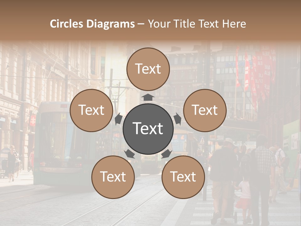 Helsinki Streetcar Finland PowerPoint Template