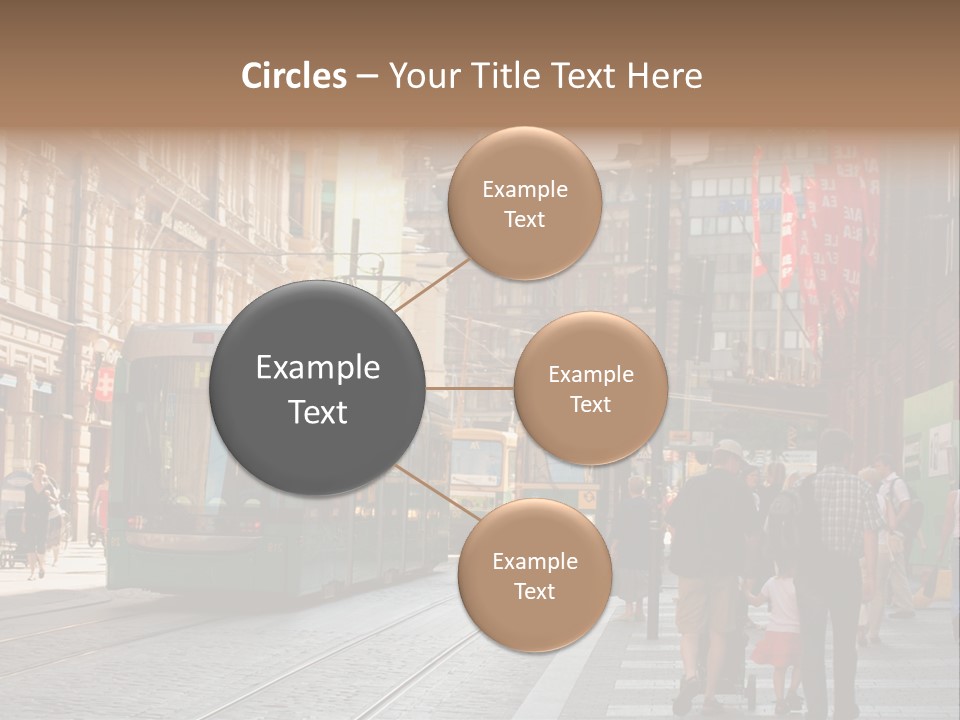 Helsinki Streetcar Finland PowerPoint Template