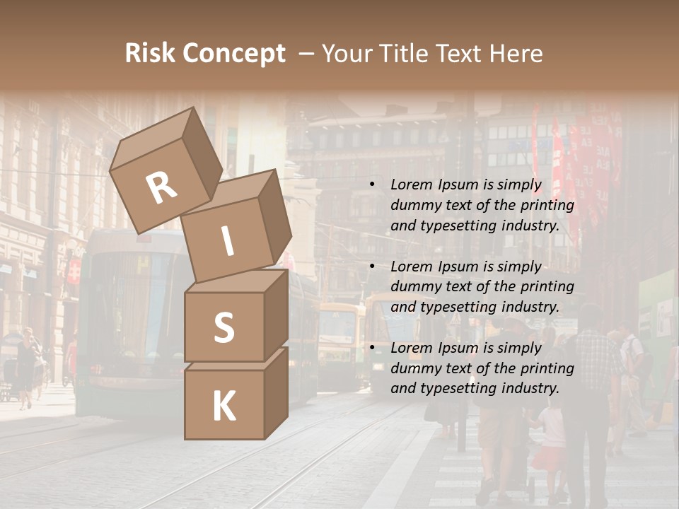 Helsinki Streetcar Finland PowerPoint Template