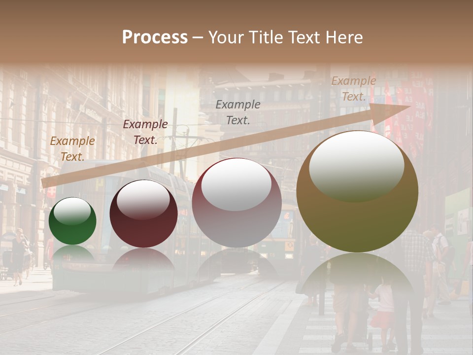 Helsinki Streetcar Finland PowerPoint Template