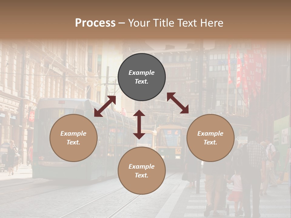 Helsinki Streetcar Finland PowerPoint Template