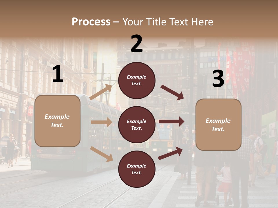 Helsinki Streetcar Finland PowerPoint Template