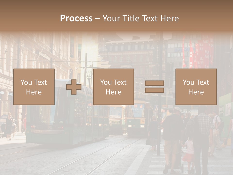 Helsinki Streetcar Finland PowerPoint Template