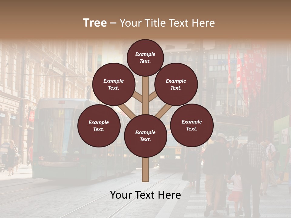 Helsinki Streetcar Finland PowerPoint Template