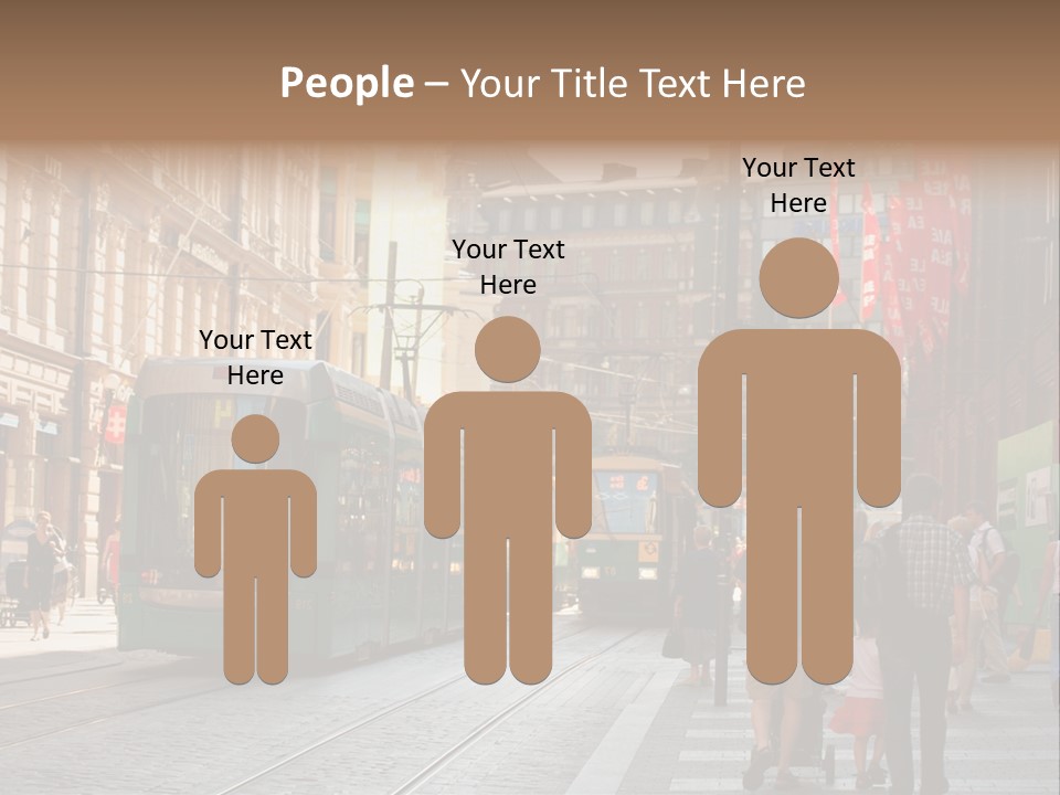 Helsinki Streetcar Finland PowerPoint Template