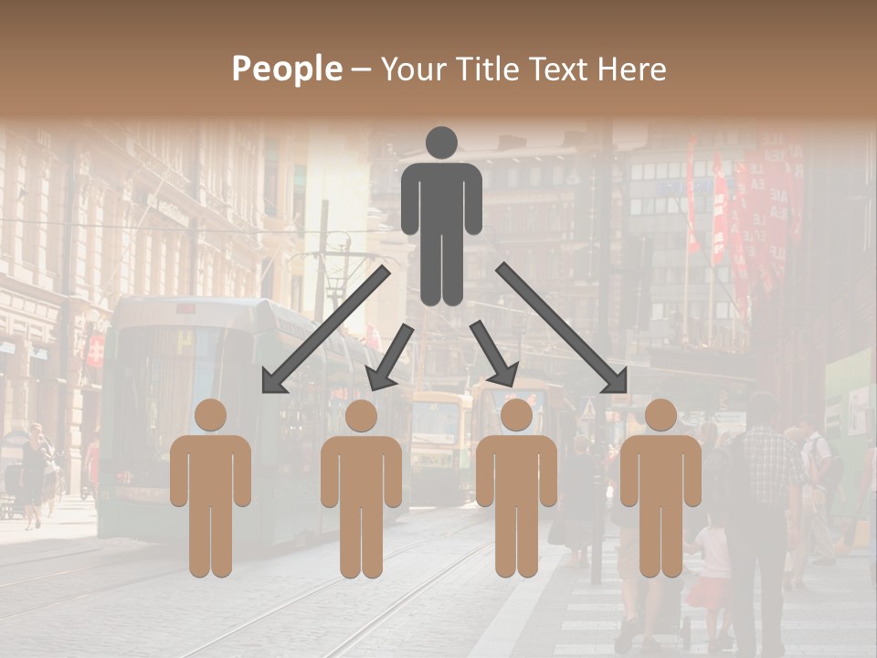 Helsinki Streetcar Finland PowerPoint Template