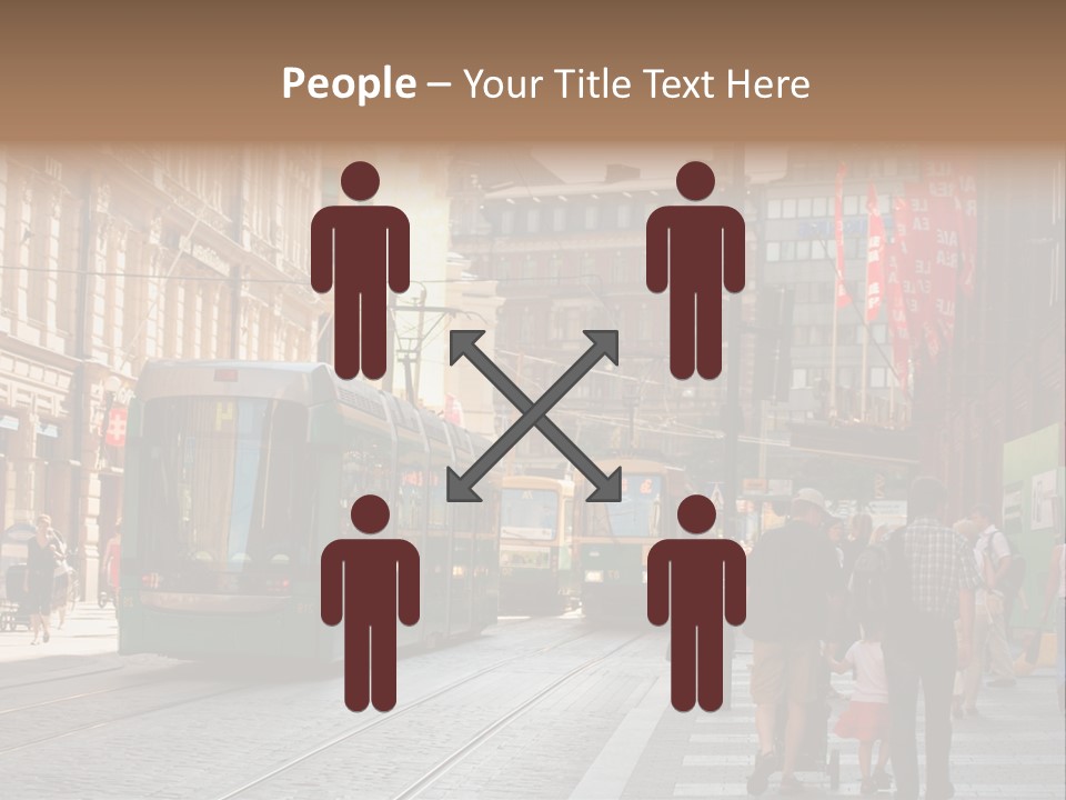 Helsinki Streetcar Finland PowerPoint Template