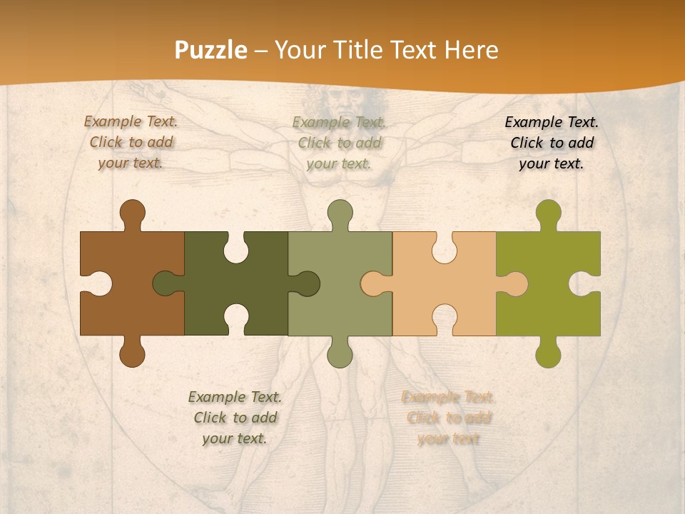 Solution Illustration Anatomy PowerPoint Template