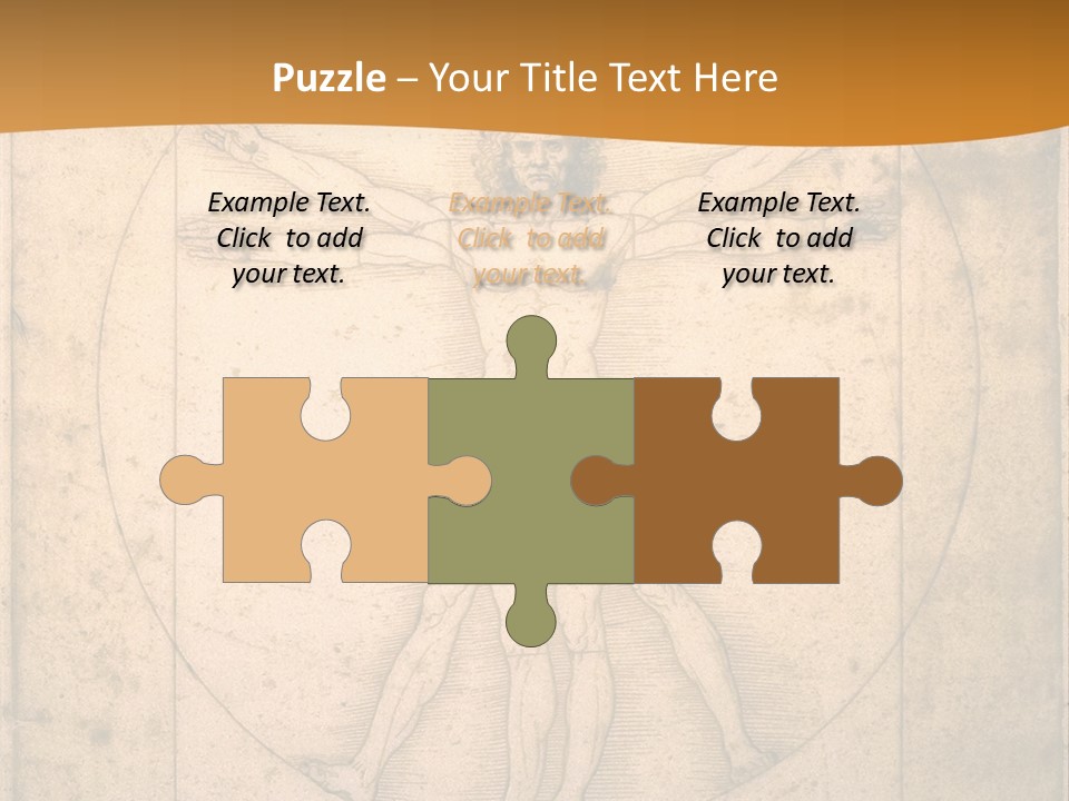 Solution Illustration Anatomy PowerPoint Template