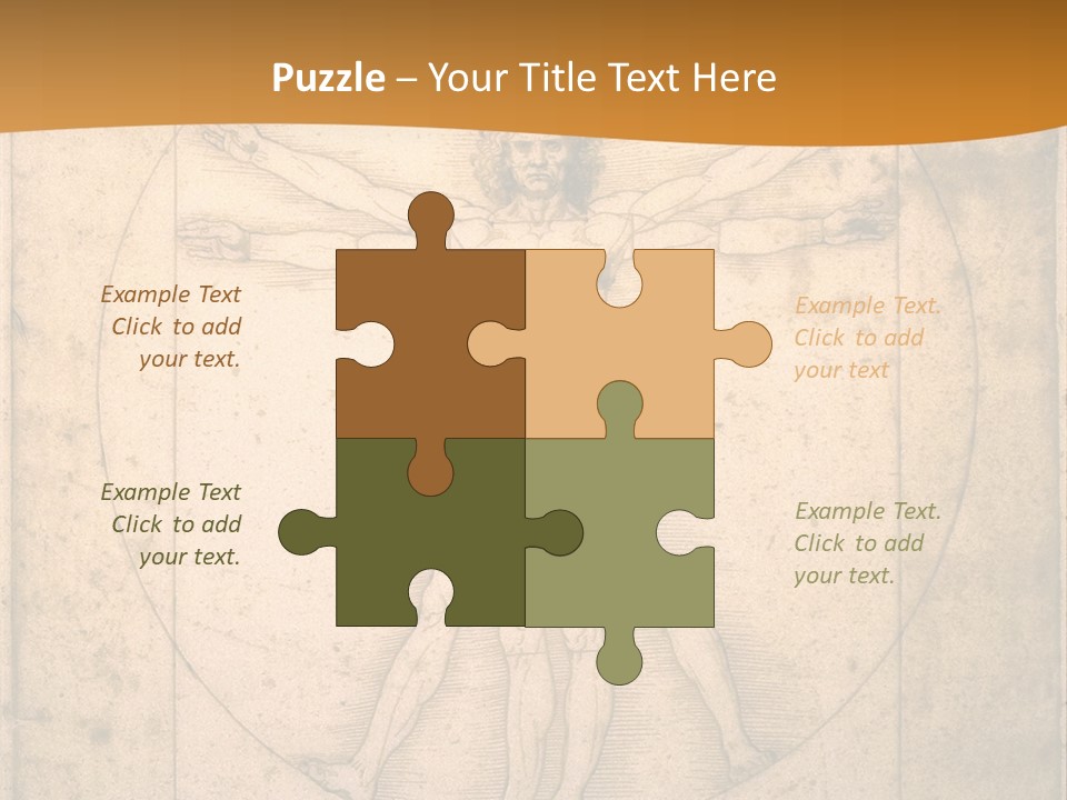 Solution Illustration Anatomy PowerPoint Template