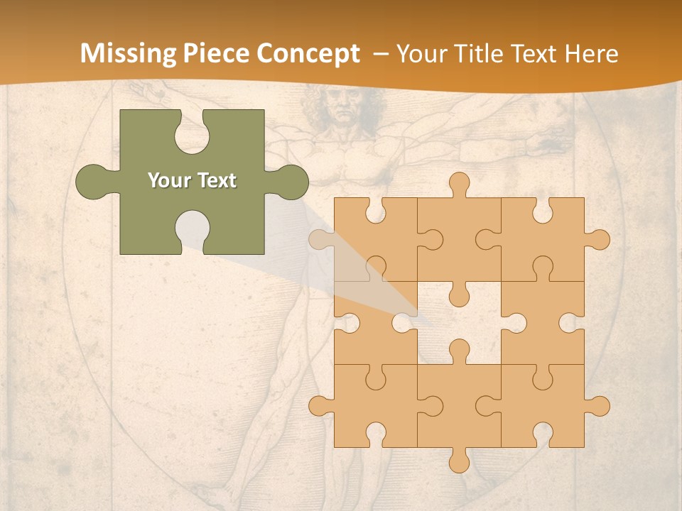 Solution Illustration Anatomy PowerPoint Template