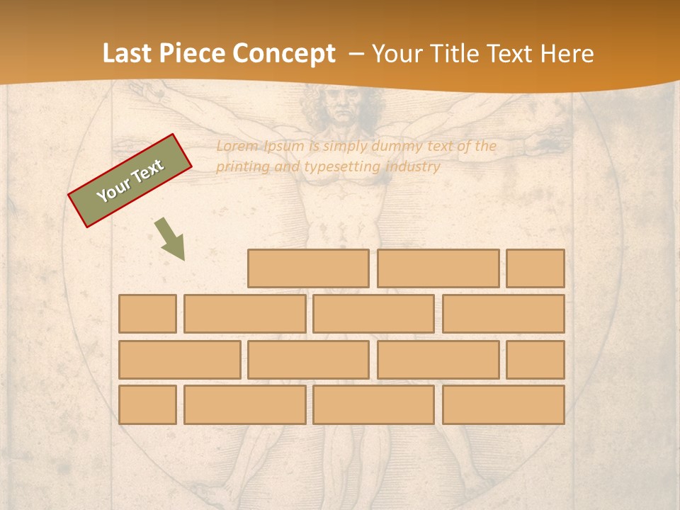 Solution Illustration Anatomy PowerPoint Template