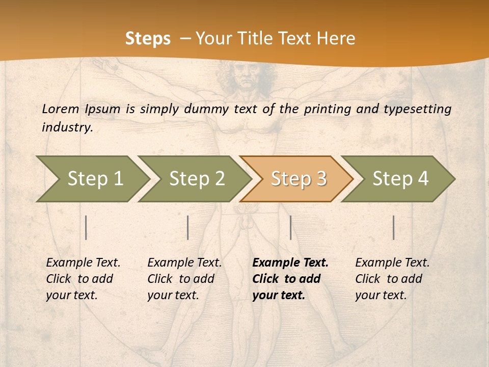Solution Illustration Anatomy PowerPoint Template