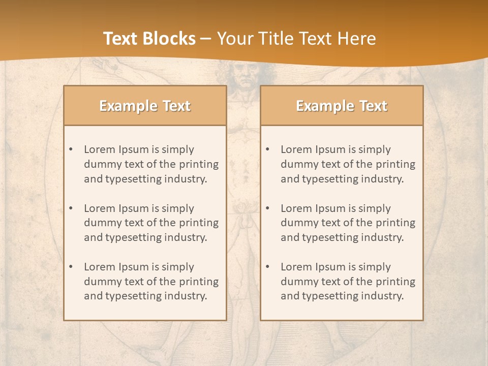 Solution Illustration Anatomy PowerPoint Template