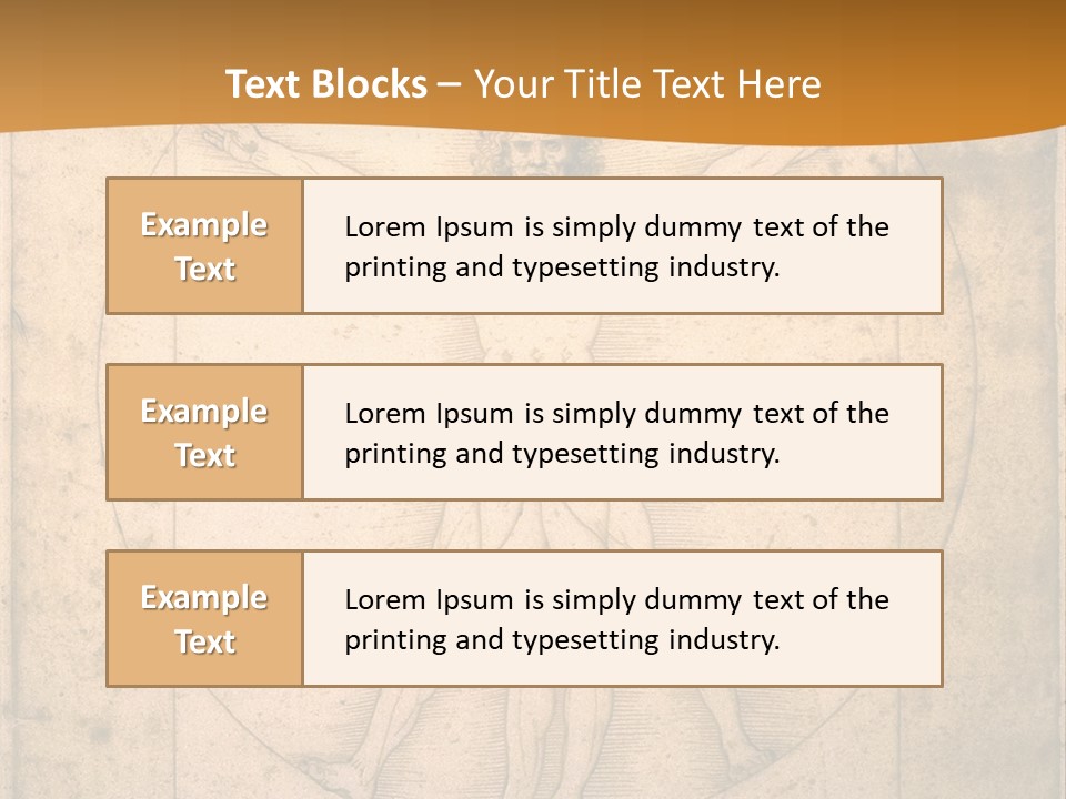 Solution Illustration Anatomy PowerPoint Template