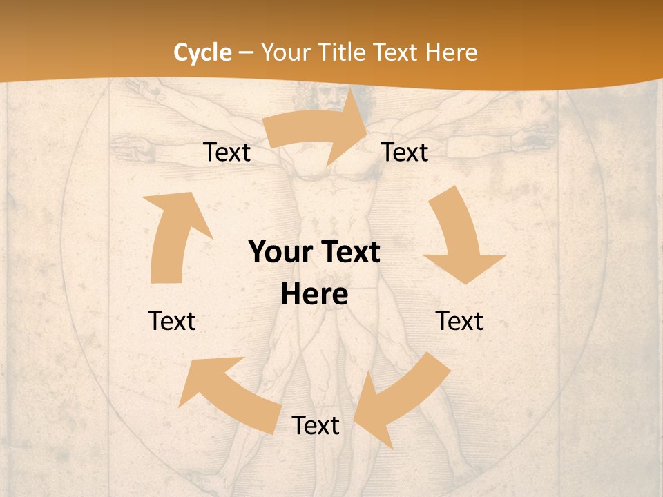 Solution Illustration Anatomy PowerPoint Template