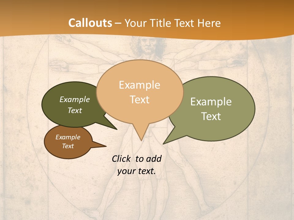 Solution Illustration Anatomy PowerPoint Template