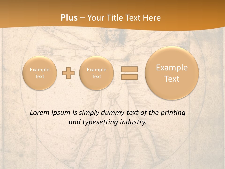 Solution Illustration Anatomy PowerPoint Template