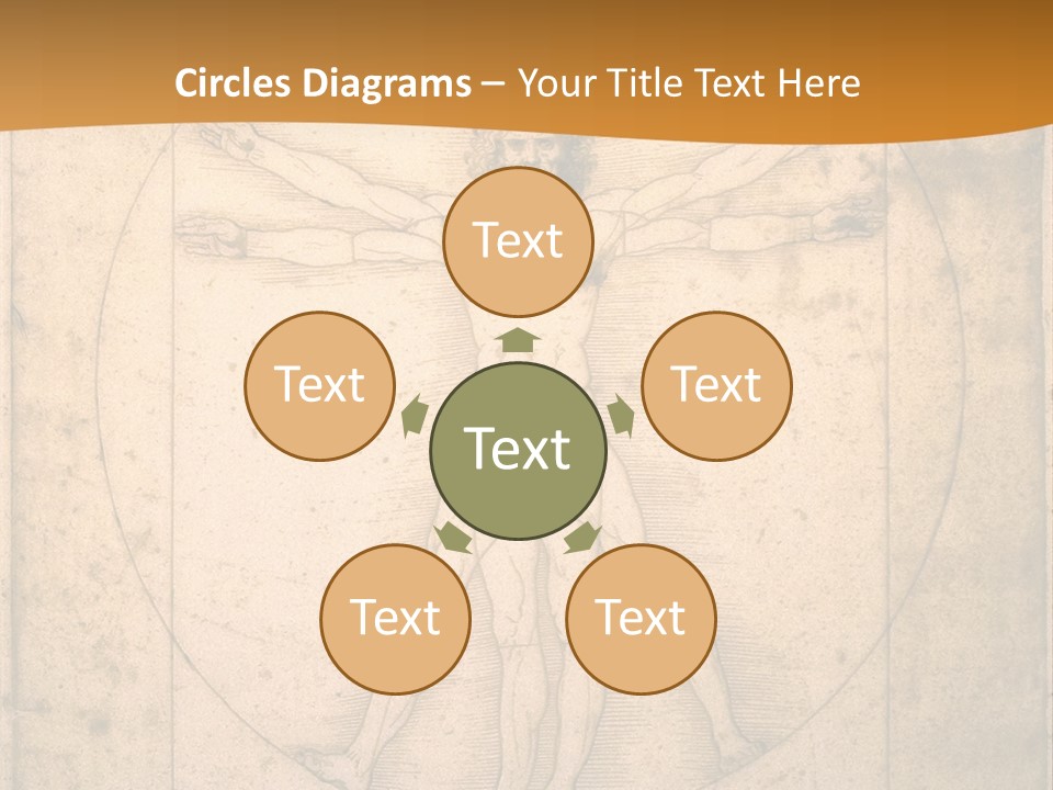 Solution Illustration Anatomy PowerPoint Template